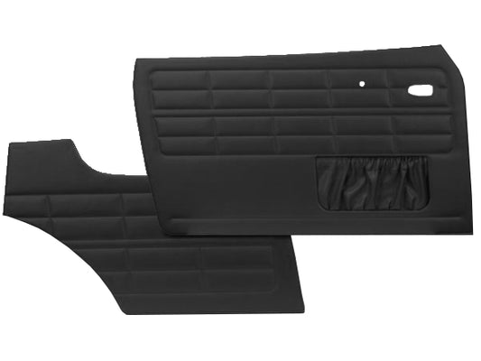 Panels F/R 64-74 Ghia Sedan W/Pockets Smooth Vinyl