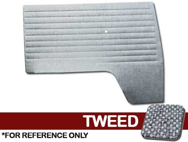 Bus 1955-1961 Authentic Style Door Panels - Fronts Only, Tweed