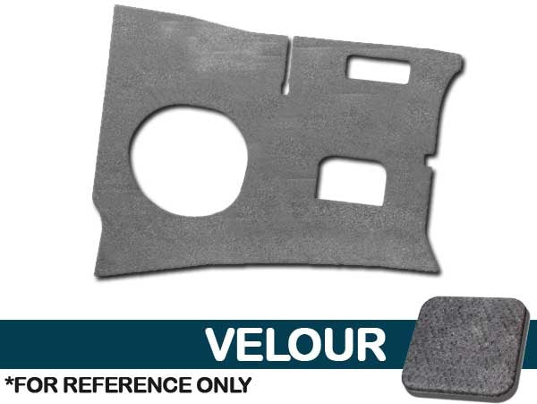 Front Kick Panels 1pr. - Velour
