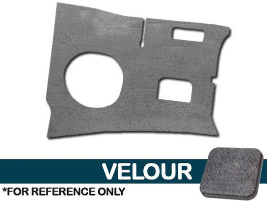 Front Kick Panels 1pr. - Velour
