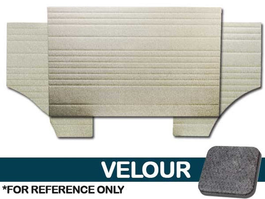 Rear 1/4 Panels 3pc. L/R - Velour