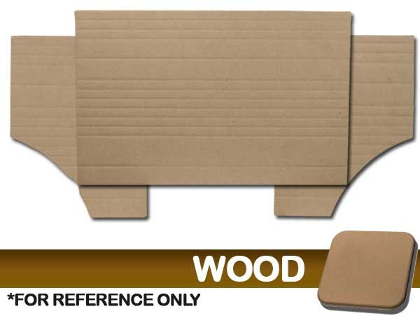 Rear 1/4 Panels 3pc. L/R - Wood Only