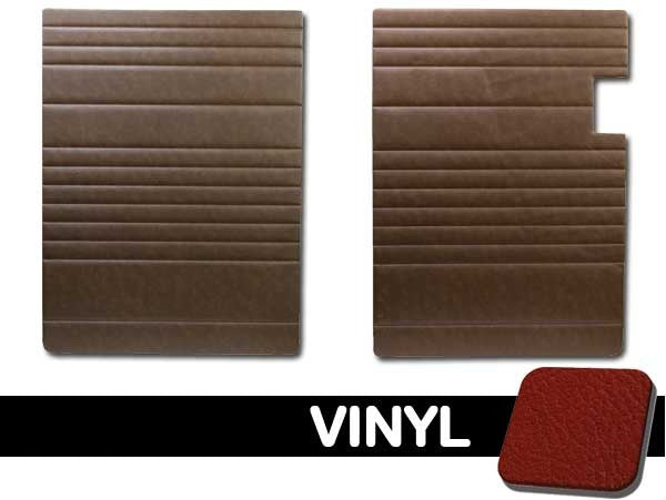 Rear Side Door Panels 2pc. - Vinyl