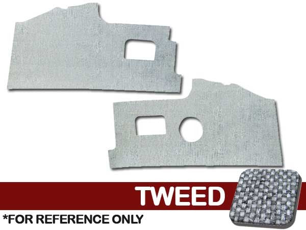 Front Kick Panels - Tweed