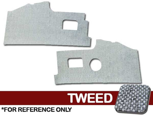 Front Kick Panels - Tweed