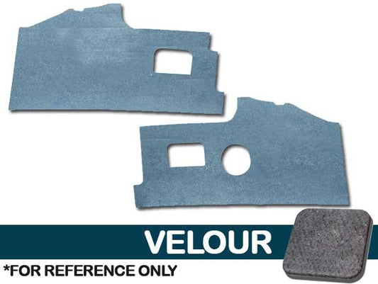 Front Kick Panels - Velour