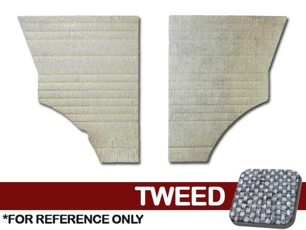 Left/Right Rear 1/4 Panels, 2pc. - Tweed