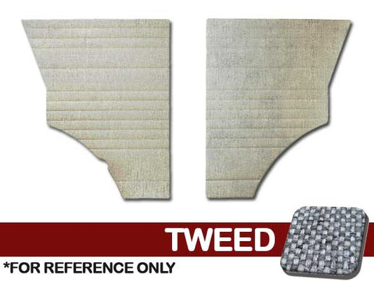 Left/Right Rear 1/4 Panels, 2pc. - Tweed