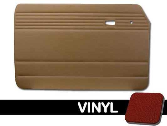 Door Panels, Front Only, W/O Pockets - Vinyl