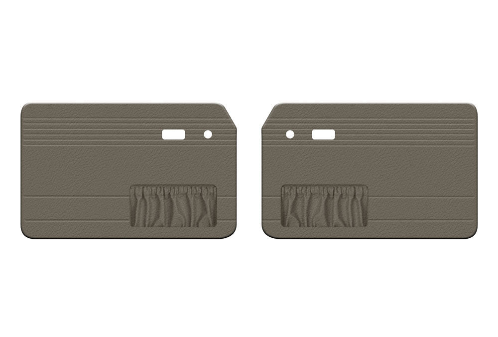 61-73 Type 3 Panels, W/ Pockets, Front Only Vinyl