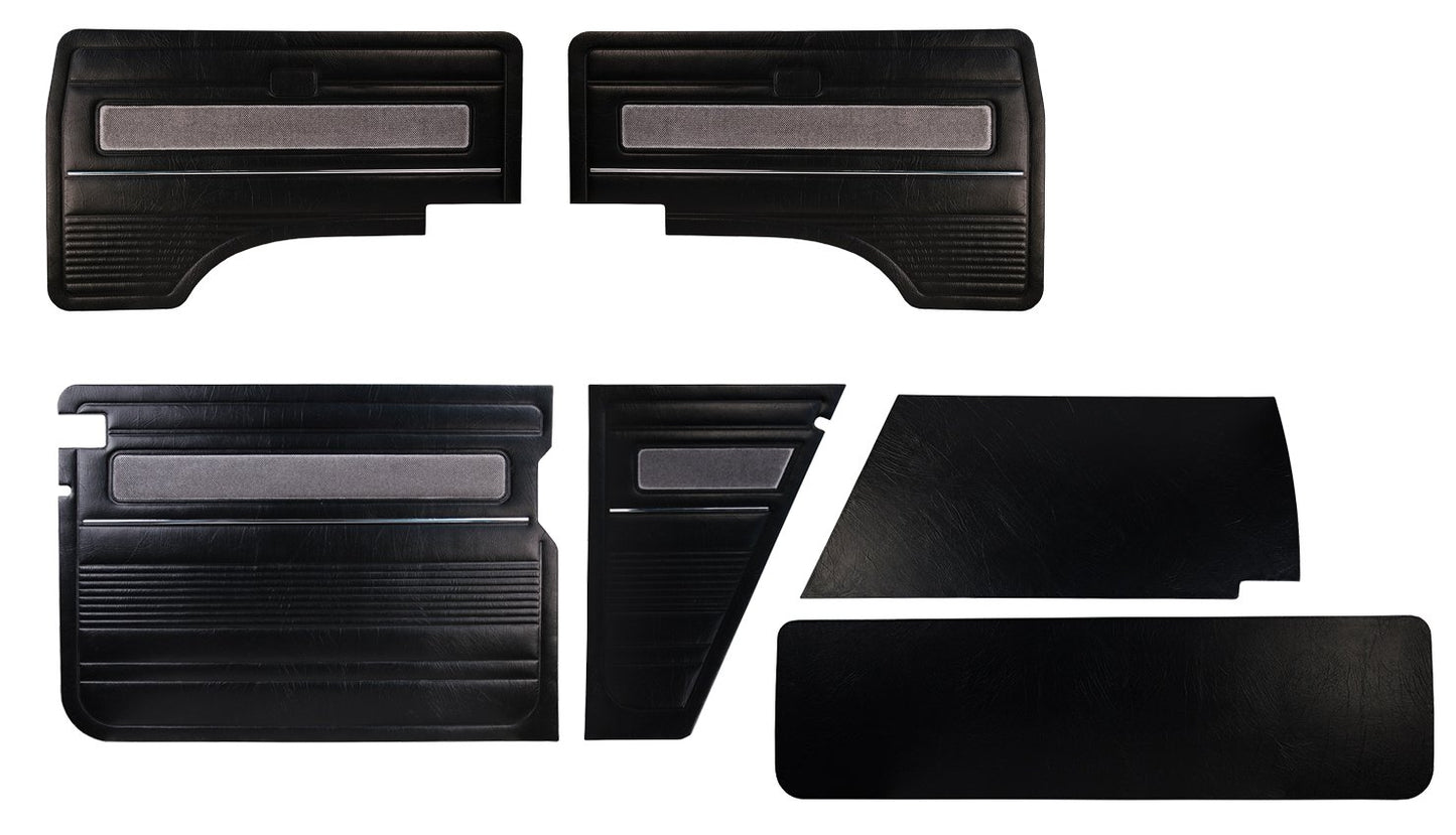 Deluxe Panel Sets - 6pc. - Vinyl with Cloth Inserts - 1980-84 Vanagon Westfalia