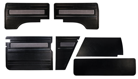 Deluxe Panel Sets - 6pc. - Vinyl with Cloth Inserts - 1980-84 Vanagon Westfalia