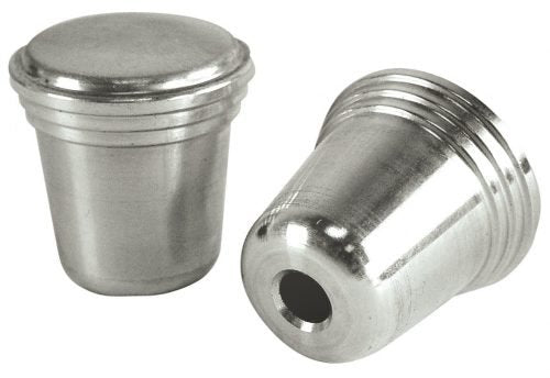 Billet Radio Knobs, Push-on, Pair