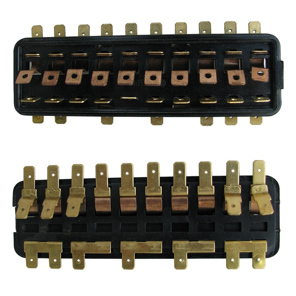 Bug 67-71, Ghia 67-71, Thing 73-74 10 POLE Fuse Box  w/Out Cover