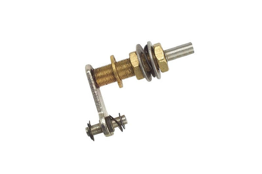 Bug 65-67 Double Pin Windshield Wiper Shaft, Left