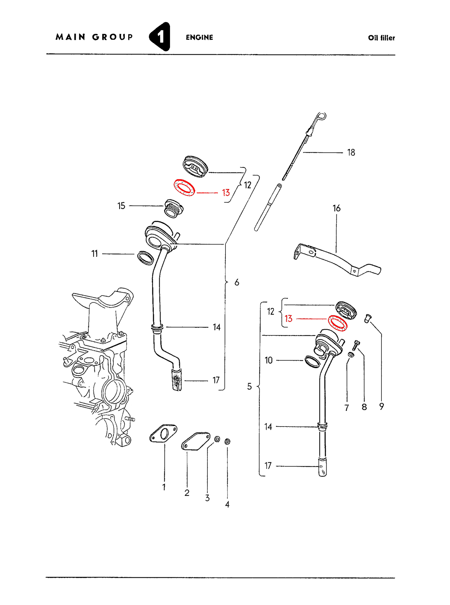 Oil Filler Cap Gasket