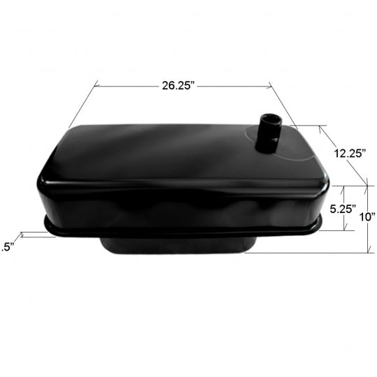 Bug 52-55 Gas Tank with 60mm Filler Neck