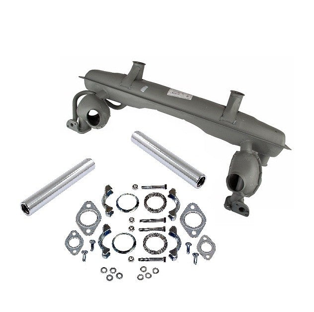 Bug, SB, Ghia 66-73 Stock Muffler Kit