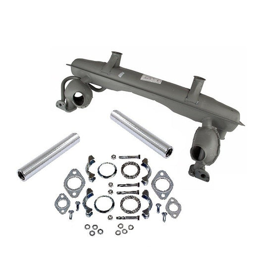 Bug, SB, Ghia 66-73 Stock Muffler Kit