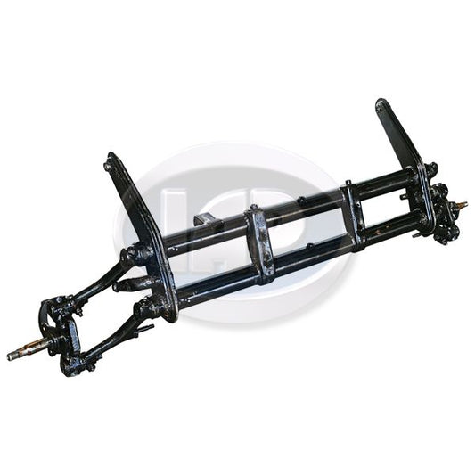 Bug 46-65, KG 56-65, Rebuilt Link Pin Axle Beam - with Drum Brake Spindles