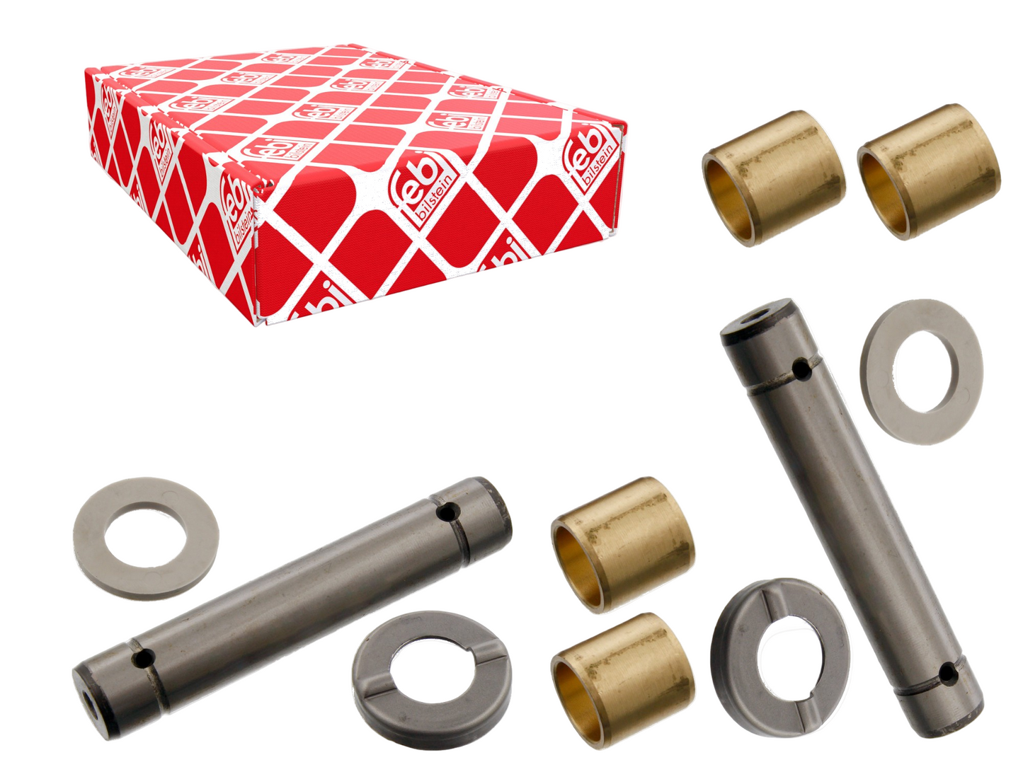 49-65 VW Bug, Ghia, King Pin Set FEBI Germany