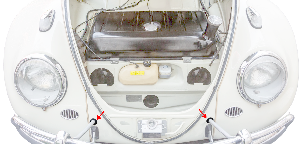 BUMPER SUPPORT GROMMET T1 ^67 EACH