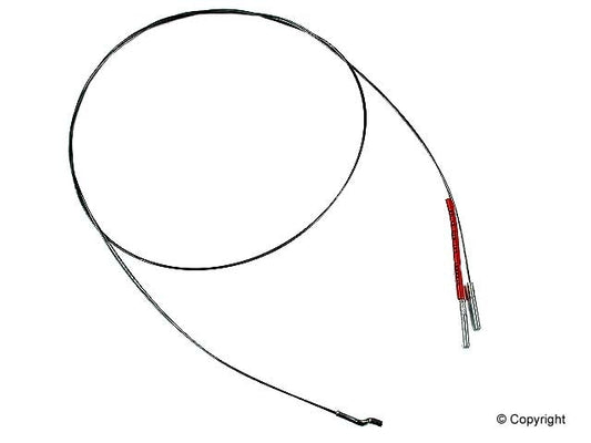 111-711-717AGR German VW Beetle Heater Control Cable (1965-1972)1425mm
