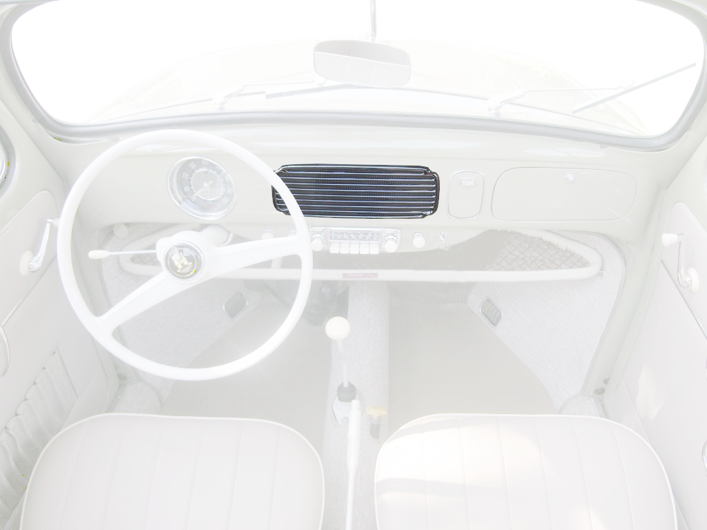 Bug 53-57 Dash Speaker Grill