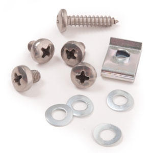 GLOVE BOX DOOR AND BOX INSTALLATION HARDWARE, 58-77