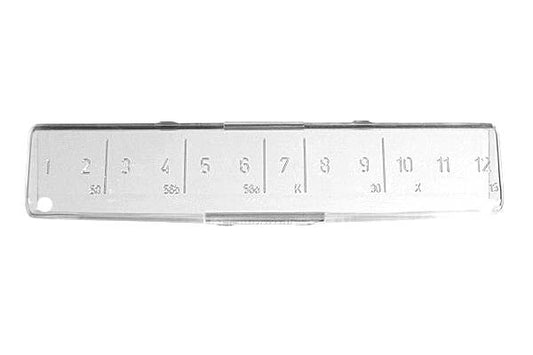 T1 71-79, KG 72-74 Fuse Cover 12 Pole