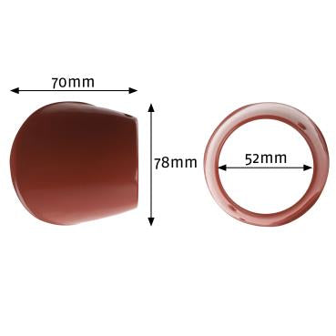 Bug ^57 Turn Signal Bullet Housing Cover Left