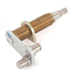 Bug 70-77, 71-72 Super Beetle Wiper Shaft/Pivot 2 Pin Left (NOT 73-79 Super Beetle)
