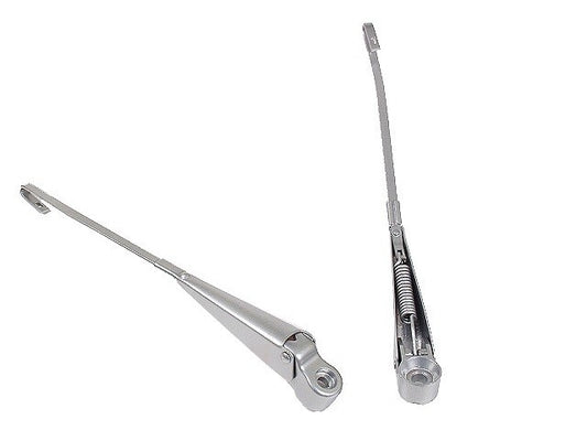 VW Bug, SB 1970-1977 Windshield Wiper Arm (Silver)