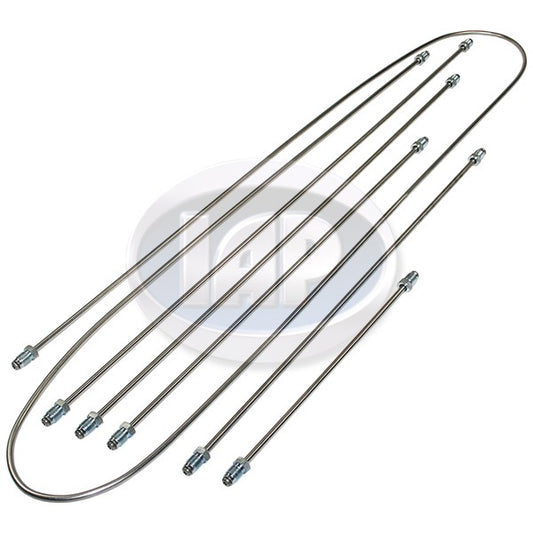 Stainless Steel Brake Line Kit Type 1 1969-1977