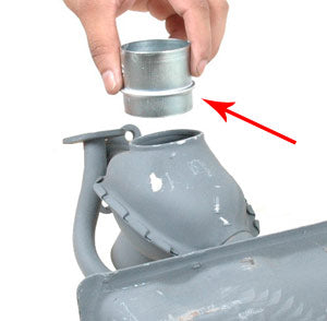 Exhaust Heater Hose Connector Pipe