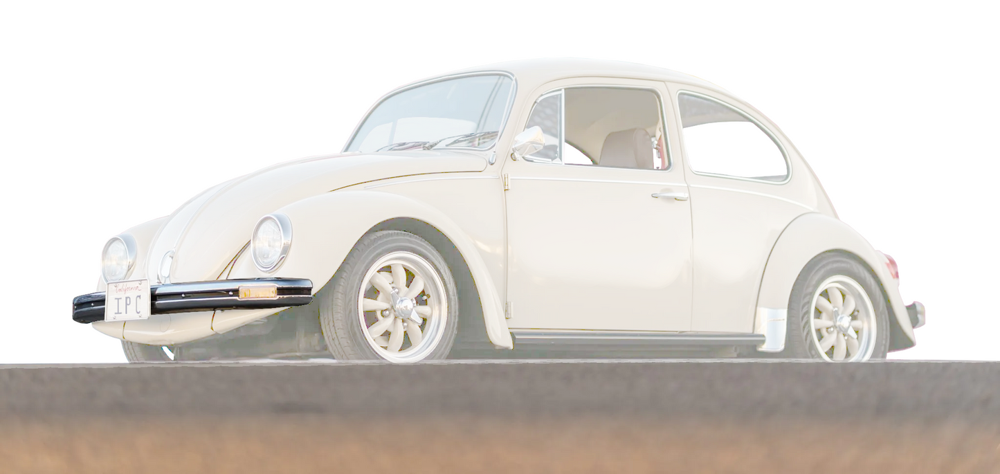 Bug 68-73 Front Bumper Cal Style w/ T/S Holes
