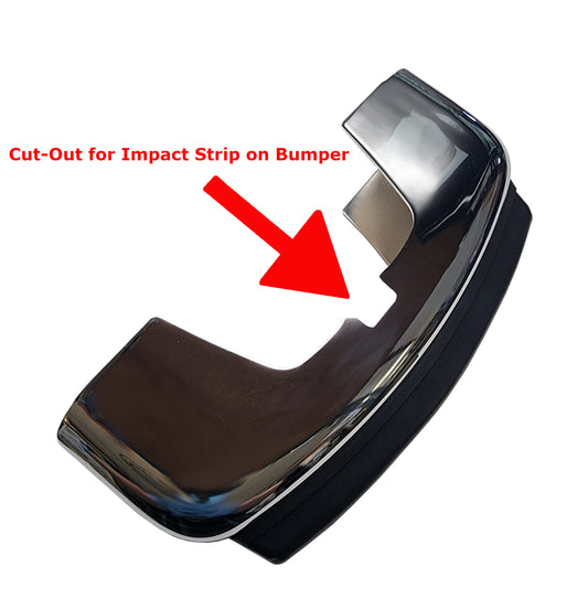 Bug 68-73, Bumper Guard for Use w/ Impact Strip Each