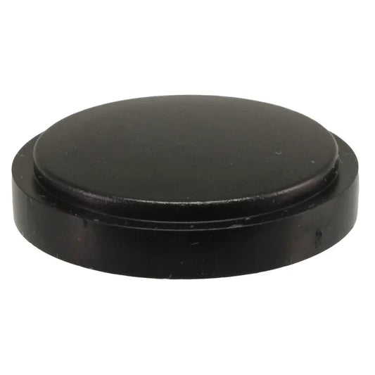 Knob Insert Blank Black (Glove Box)