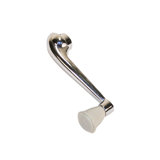 T1 ^67 Chrome Window Crank Handle Grey Knob