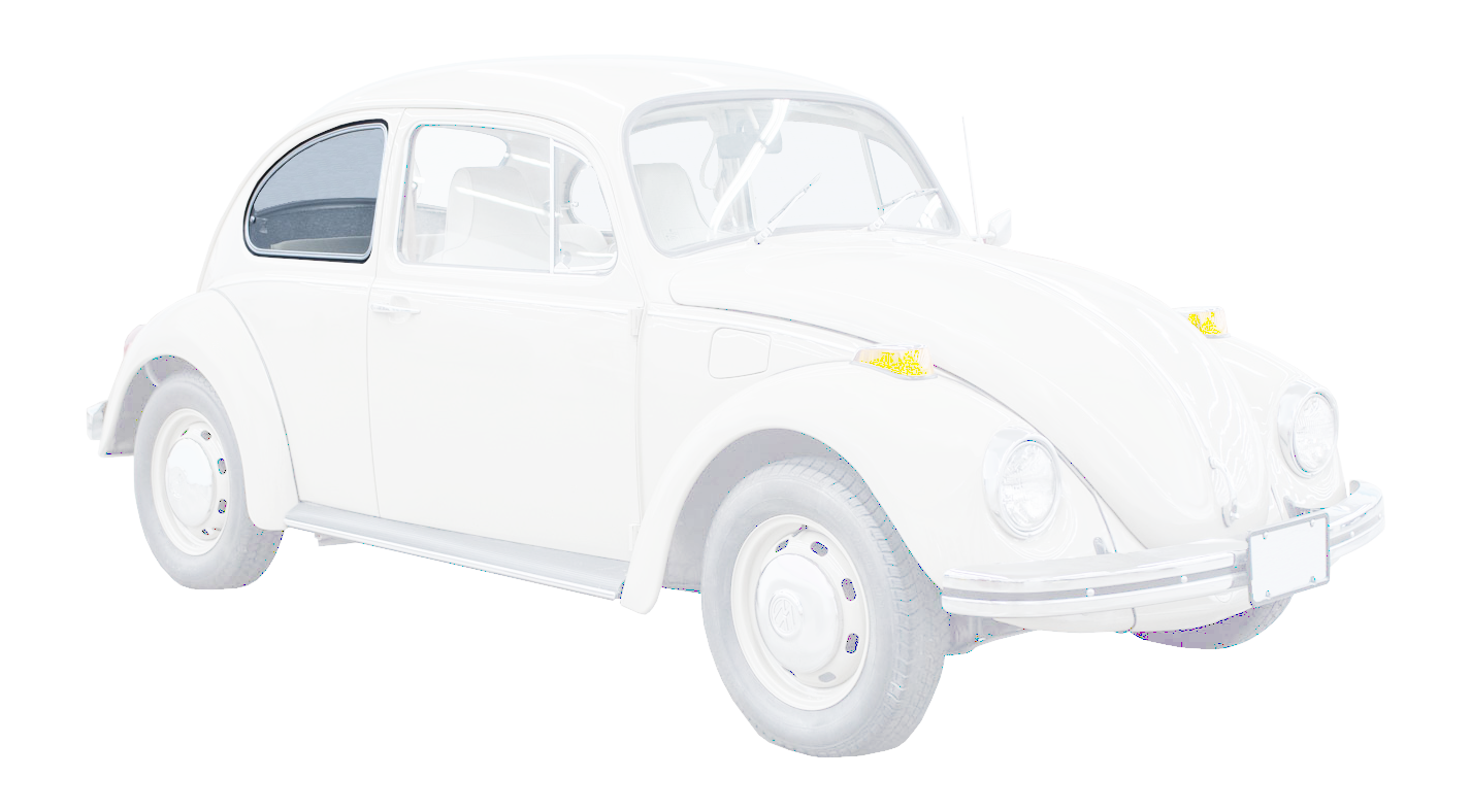 Bug 65-77 Sedan Popout Window Kit (No Pinch Welt)