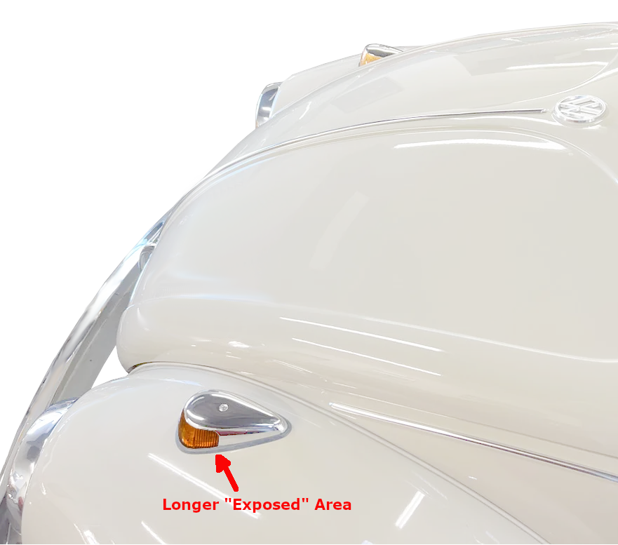 67-69 Beetle, Turn Signal Lens Amber Each