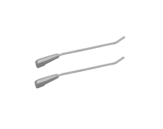 Bug 58-64 Wiper Arms Silver PAIR