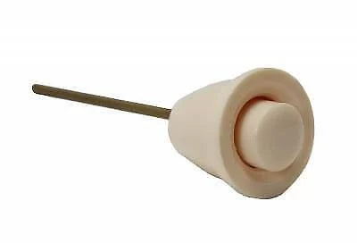 T1 62-66 Wiper Knob Ivory w/ Squirt Button USA