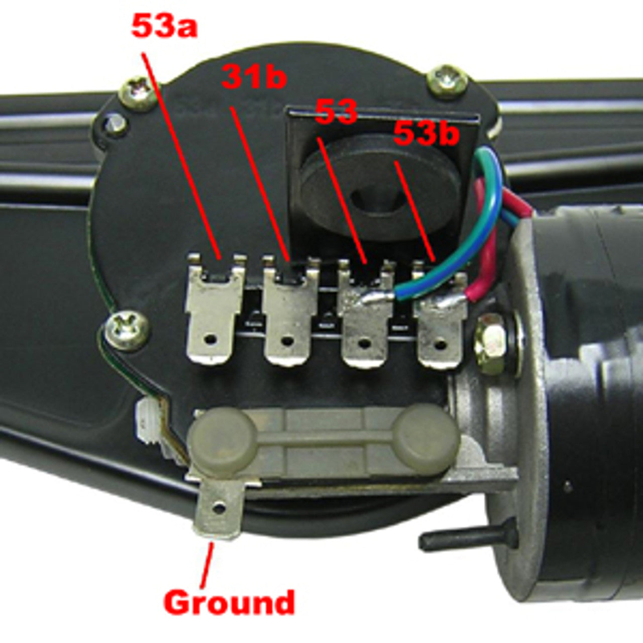 VW Bug 67-72 Wiper Motor Assembly (Complete)