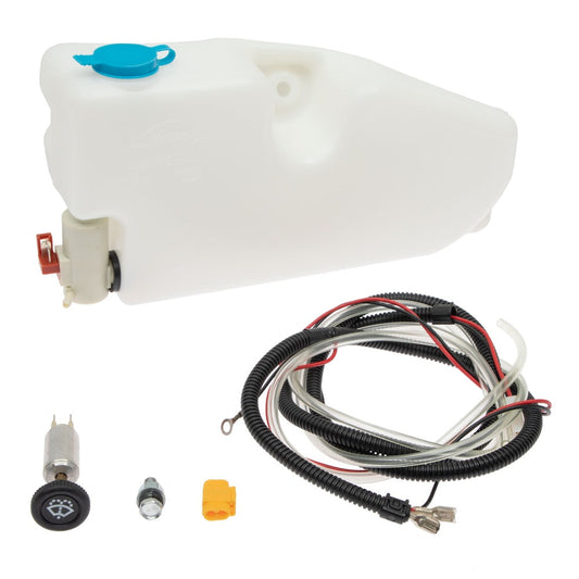 Bug 68-77 Windshield Washer Electric Conversion Kit Fender Mount