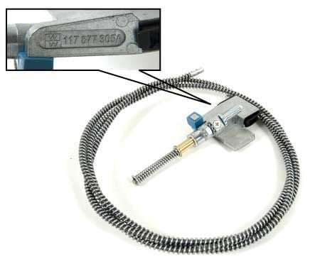 Bug 64-77 Sunroof Cable Left (Driver) Best