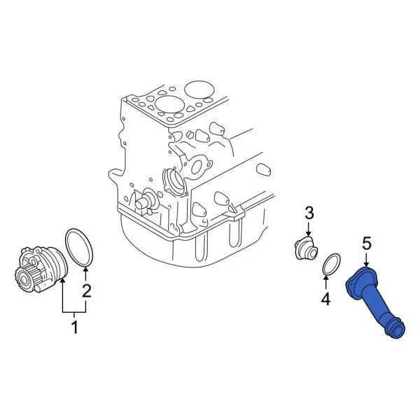 98-06 Thermostat Housing Cover