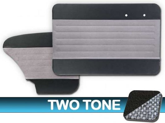 Two-Tone Horizontal Panels No Pockets