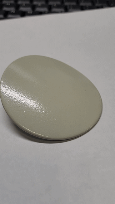 56-74 Ghia Torsion Bar Inspection Cover, Outer