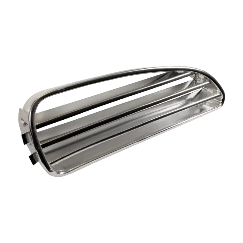 141-853-652A VW Karmann Ghia 60-74 Front Grille - Polished Aluminum (Right)